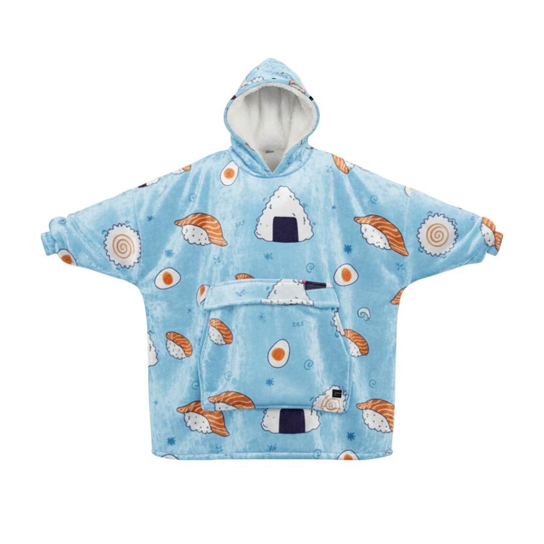 Übergroßer beheizbarer Hoody