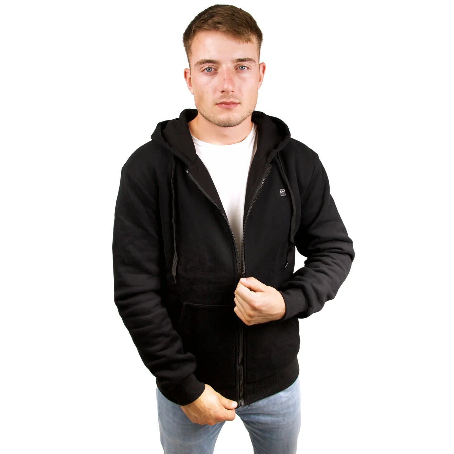 Beheizbare Kapuzenjacke