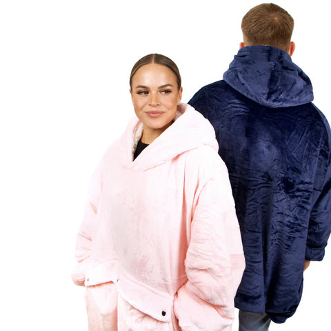 Übergroßer beheizbarer Hoody