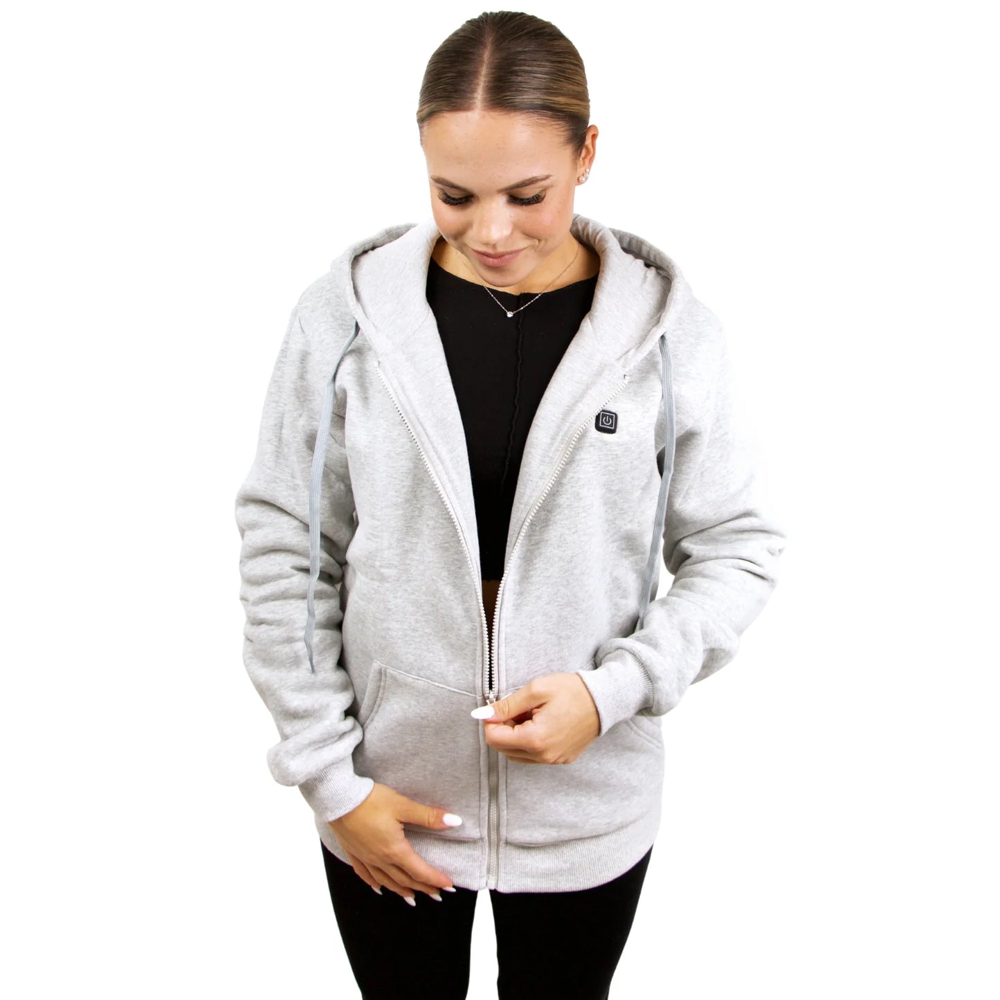 HeatZip-Hoody™ - Unisex Heatable Cardigan